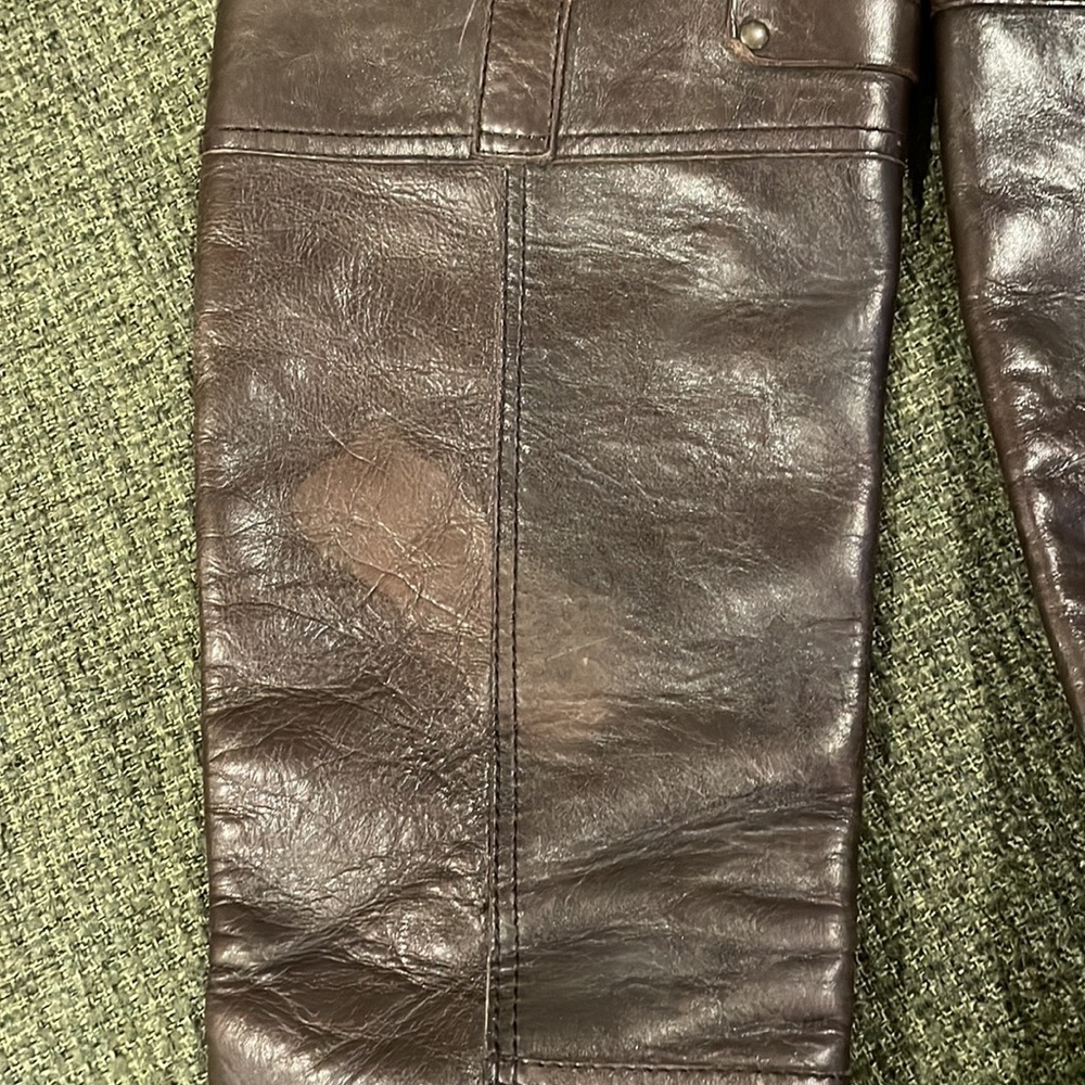 Burberry Dark Brown Knee-High Leather Boots (sz 39 1/2) - Picture 9 of 14